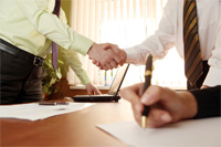 agreement hand shake